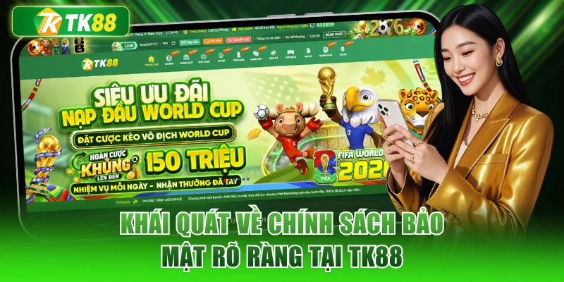 Khái quát về chính sách bảo mật rõ ràng tại TK88